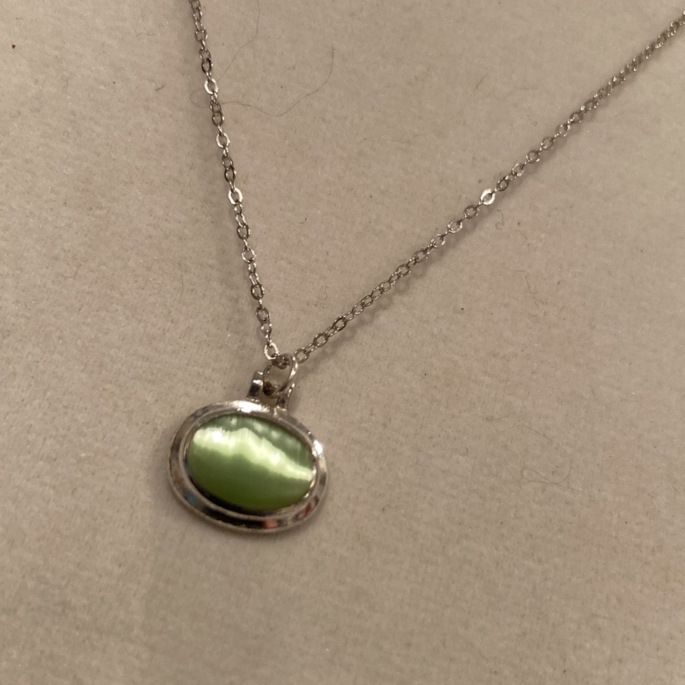 Delicate Green in Sterling